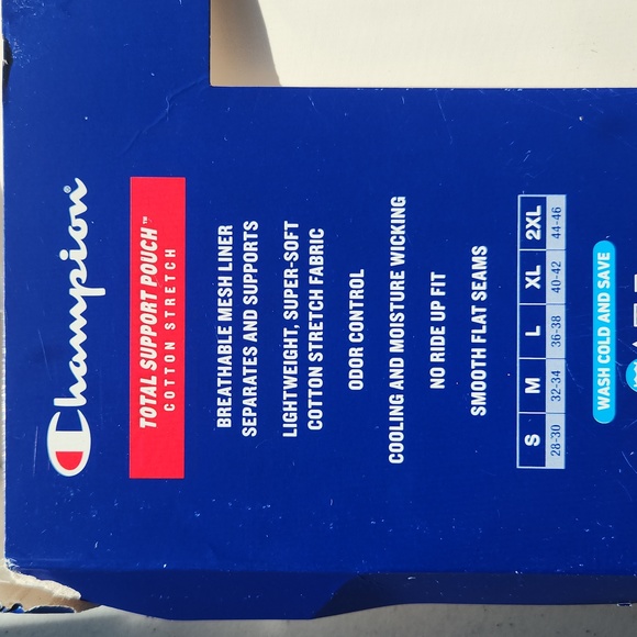 Boxer Briefs with Support Pouch ☆ Medium ☆ Champion ☆ NWT ☆ 3 pair ☆☆☆ - Picture 9 of 14